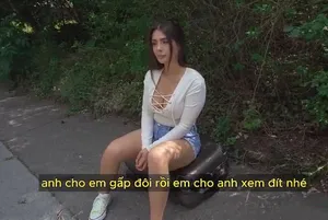 Cổng bán vé bằng âm hộ, mua vé bằng sữa đặc dịch vietsub